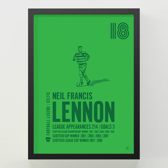 Neil Lennon Poster