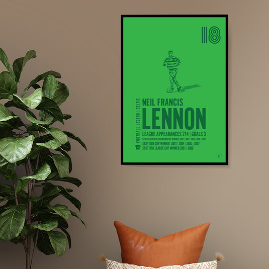 Neil Lennon Poster