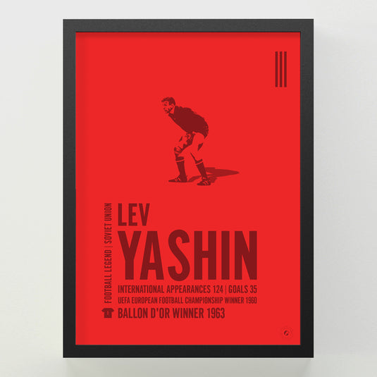 Lev Yashin Poster