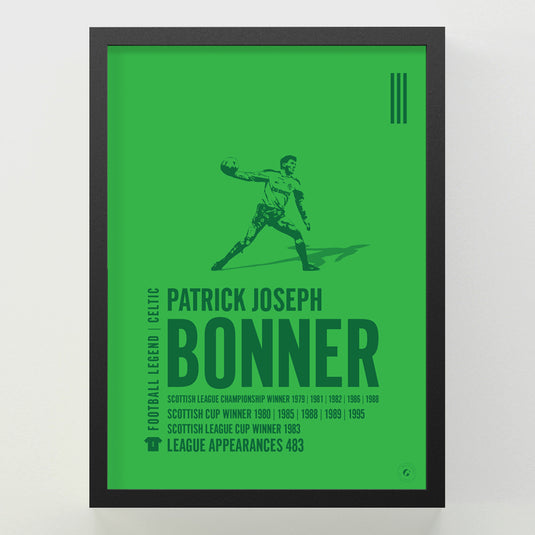 Packie Bonner Poster - Celtic