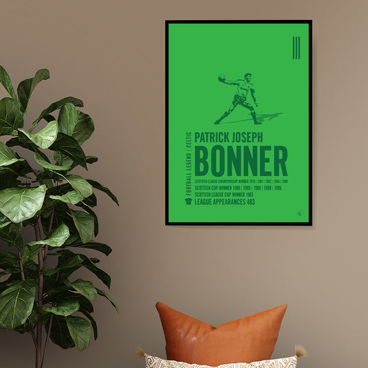 Packie Bonner Poster - Celtic