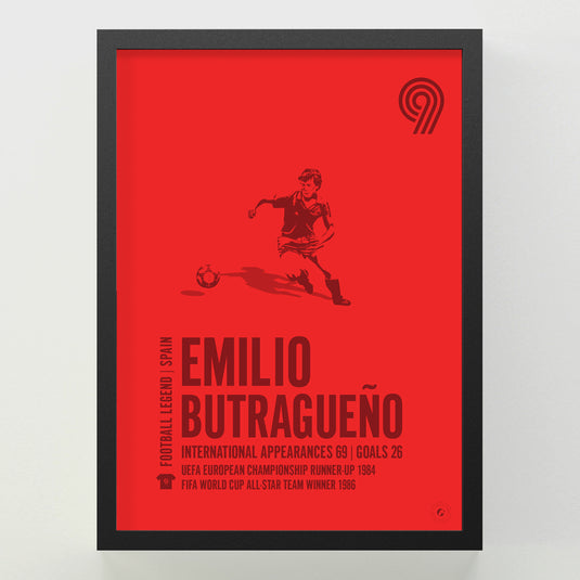 Emilio Butragueno Poster