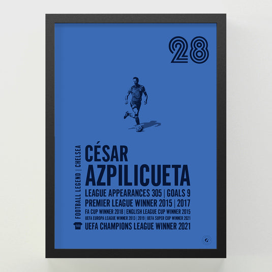 Cesar Azpilicueta Poster