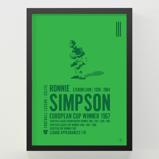 Ronnie Simpson Poster