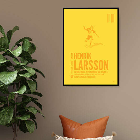 Henrik Larsson Poster