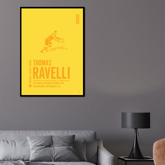 Thomas Ravelli Sweden Legend Print