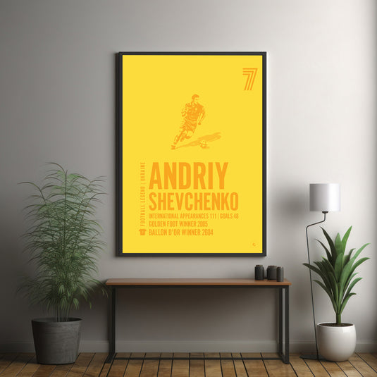 Andriy Shevchenko Poster