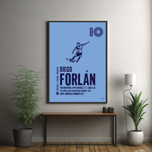 Diego Forlan Uruguay Legend Print