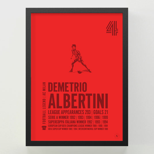 Demetrio Albertini Poster