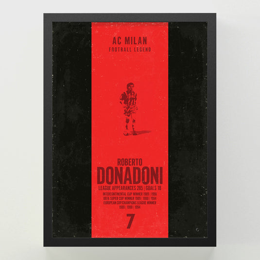 Roberto Donadoni Poster - AC Milan