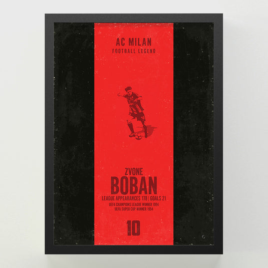 Zvonimir Boban Poster - AC Milan