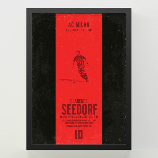 Clarence Seedorf Poster - AC Milan