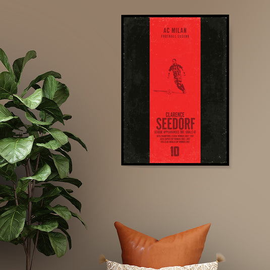 Clarence Seedorf AC Milan Heritage Stripes Print