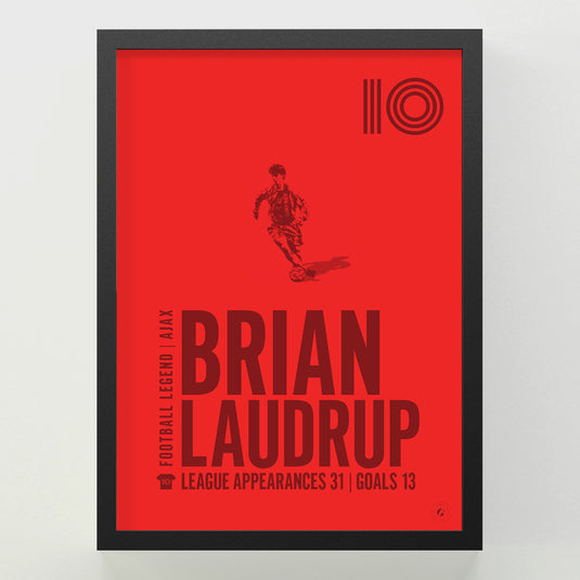 Brian Laudrup Poster - Ajax