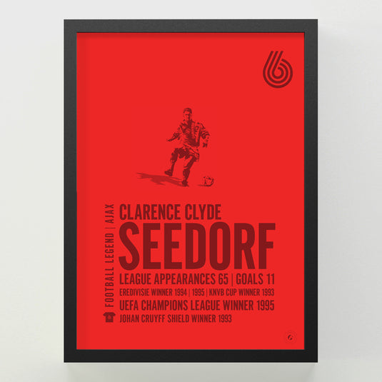 Clarence Seedorf Poster - Ajax