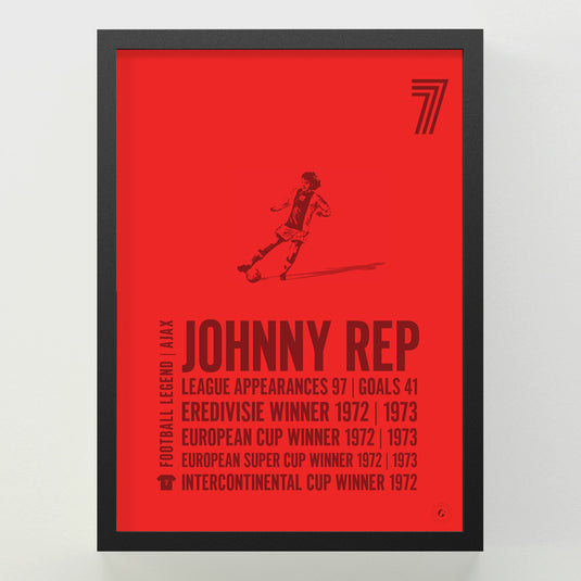 Johnny Rep Poster - Ajax