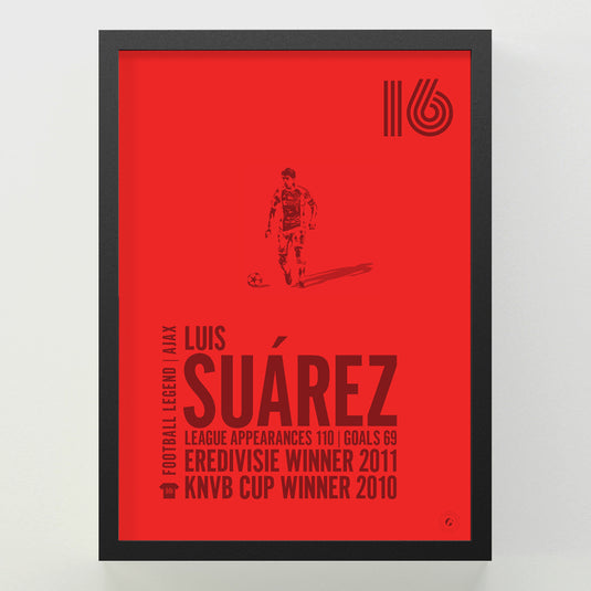 Luis Suarez Poster - Ajax