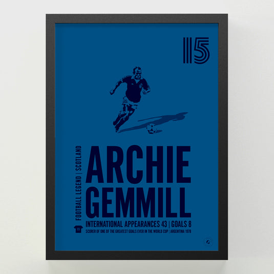 Archie Gemmill Poster