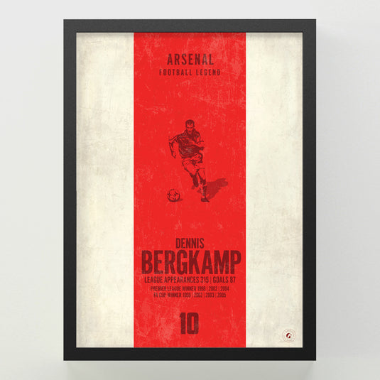 Dennis Bergkamp Poster - Arsenal