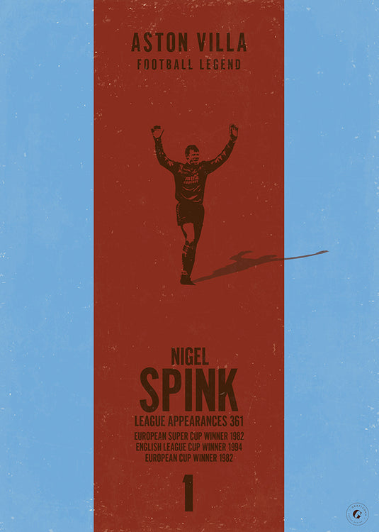 Nigel Spink Poster (Vertical Band)