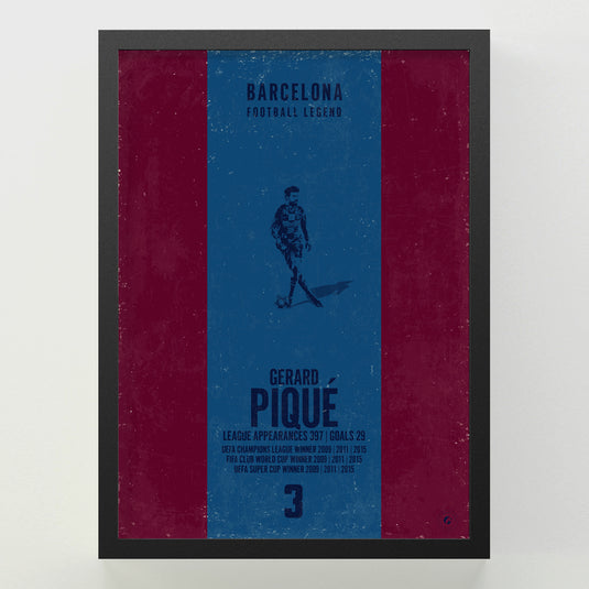 Gerard Pique Poster - Barcelona