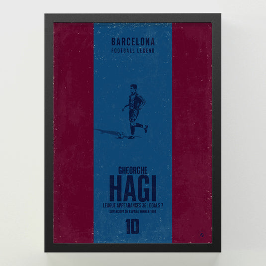 Gheorghe Hagi Poster