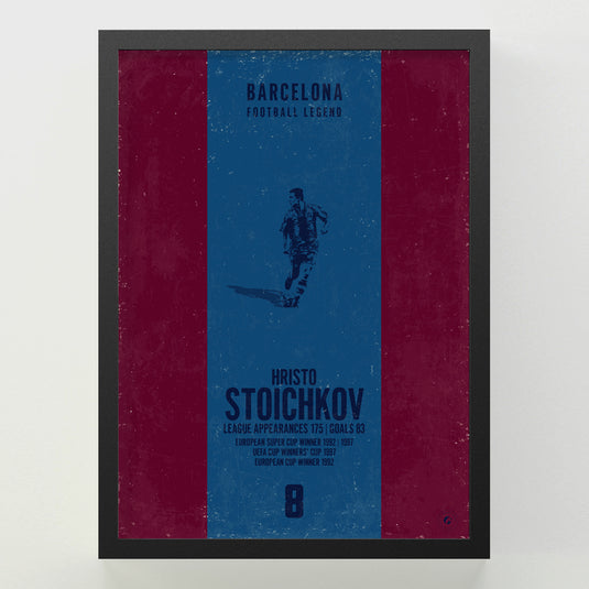 Hristo Stoichkov Poster