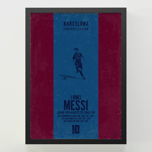 Lionel Messi Poster - Barcelona