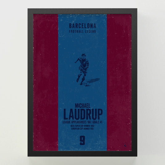 Michael Laudrup Poster - Barcelona