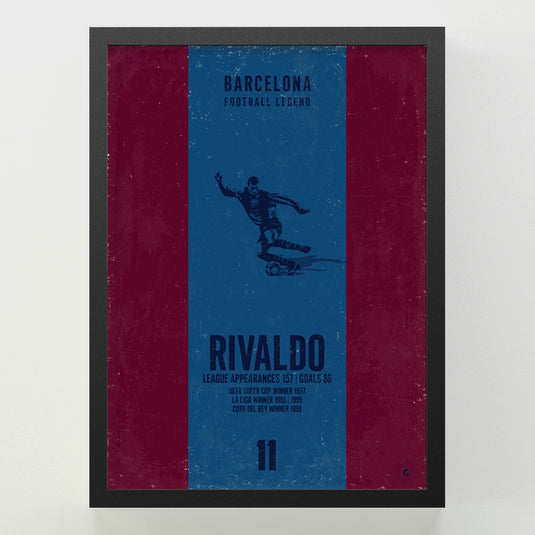 Rivaldo Poster - Barcelona