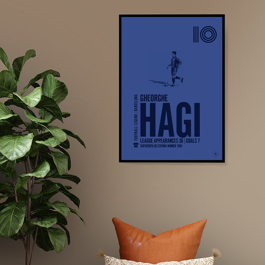 Gheorghe Hagi Poster - Barcelona