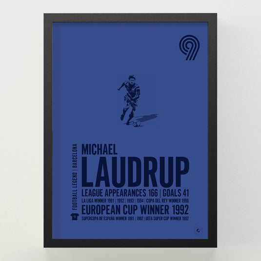 Michael Laudrup Poster - Barcelona