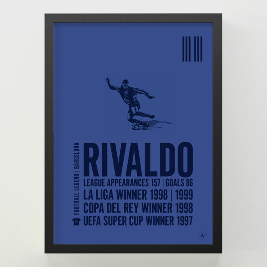 Rivaldo Poster - Barcelona