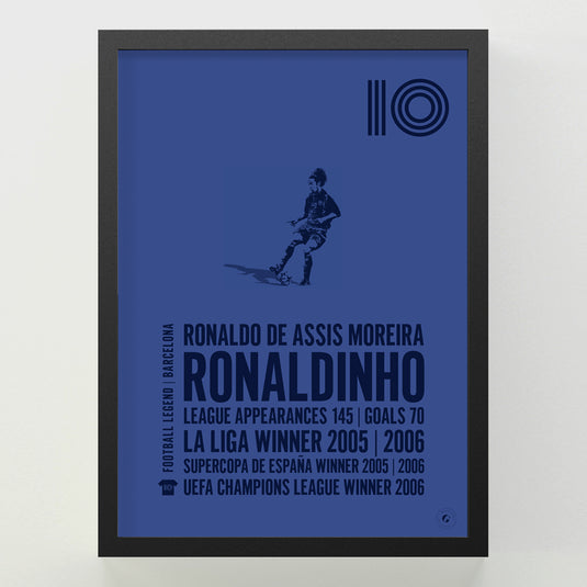 Ronaldinho Poster - Barcelona