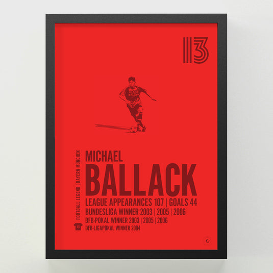 Michael Ballack Poster - FC Bayern Munich