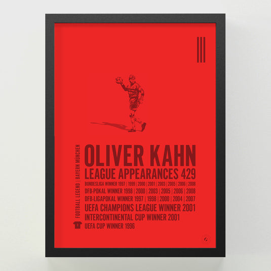 Oliver Kahn Poster - FC Bayern Munich