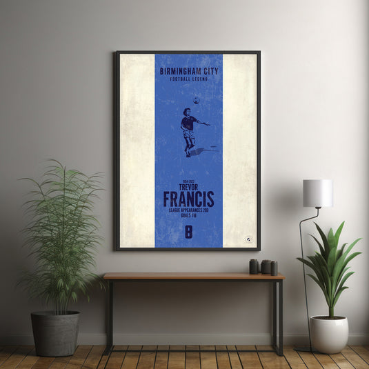 Affiche Trevor Francis (bande verticale)