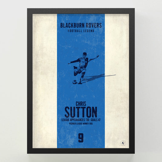 Chris Sutton Poster - Blackburn Rovers