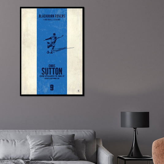 Chris Sutton Poster - Blackburn Rovers