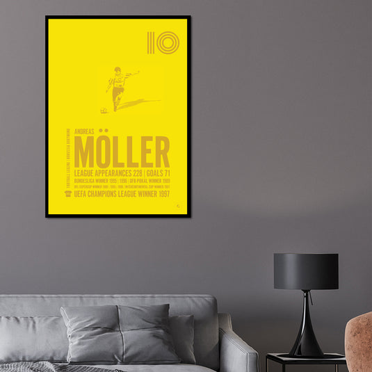 Andreas Moller Poster - Borussia Dortmund