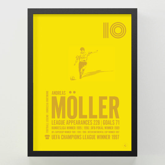Andreas Moller Poster - Borussia Dortmund
