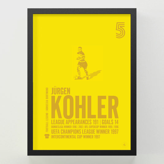 Jurgen Kohler Poster