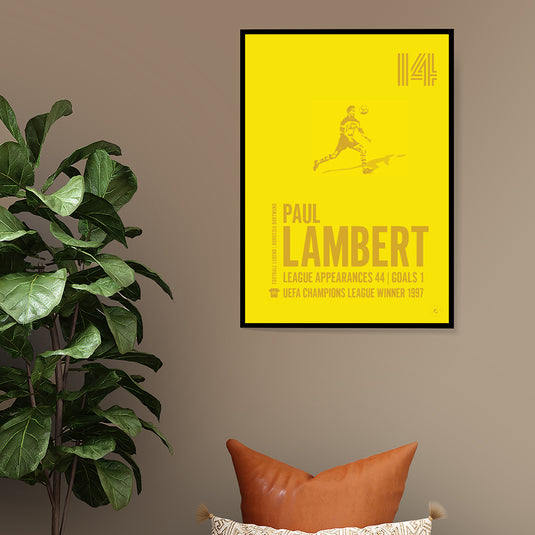 Paul Lambert Poster - Borussia Dortmund