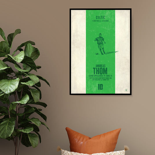 Andreas Thom Poster - Celtic