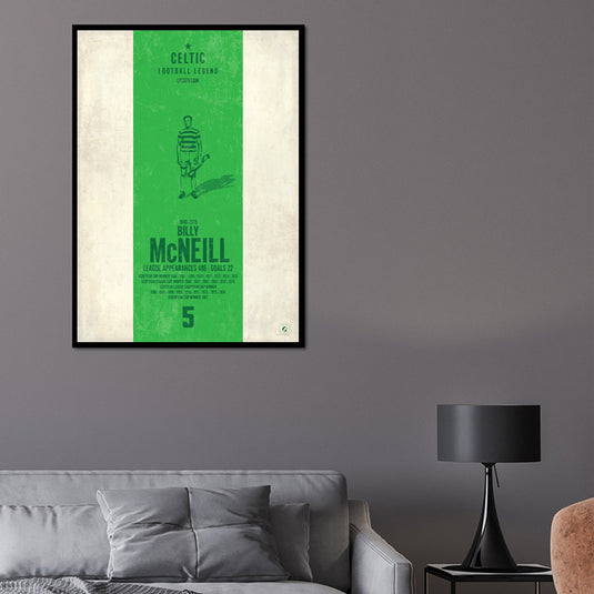 Billy McNeill Poster - Celtic