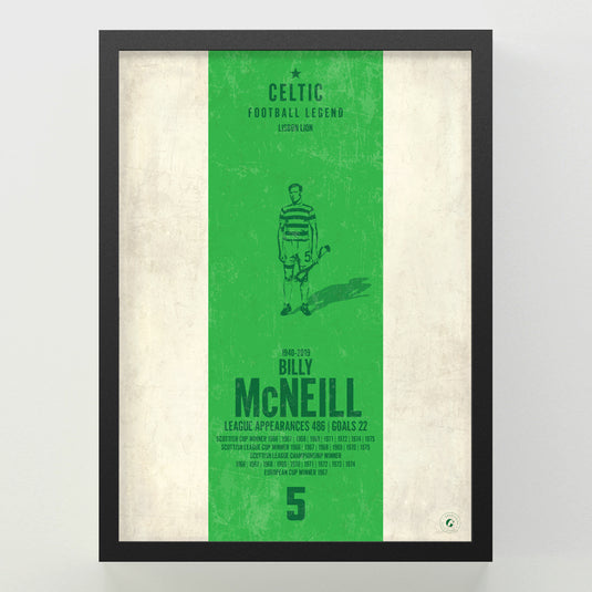 Billy McNeill Poster - Celtic