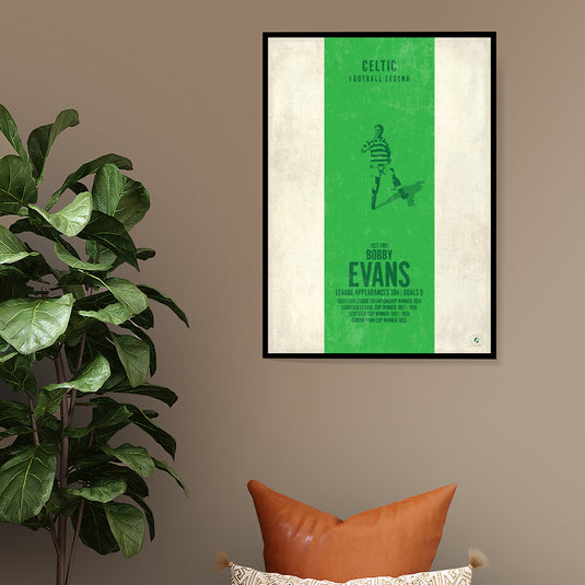 Bobby Evans Poster - Celtic