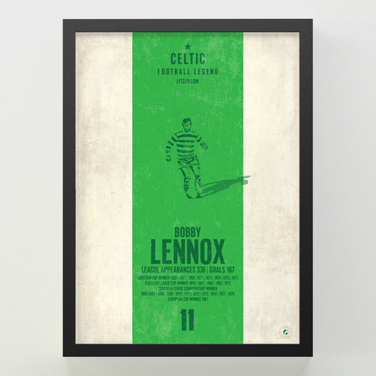 Bobby Lennox Poster - Celtic