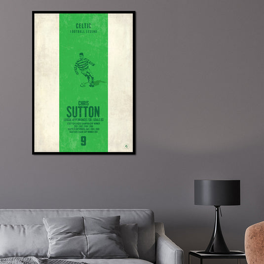 Chris Sutton Poster - Celtic