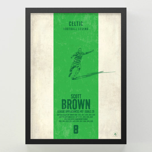 Scott Brown Poster - Celtic